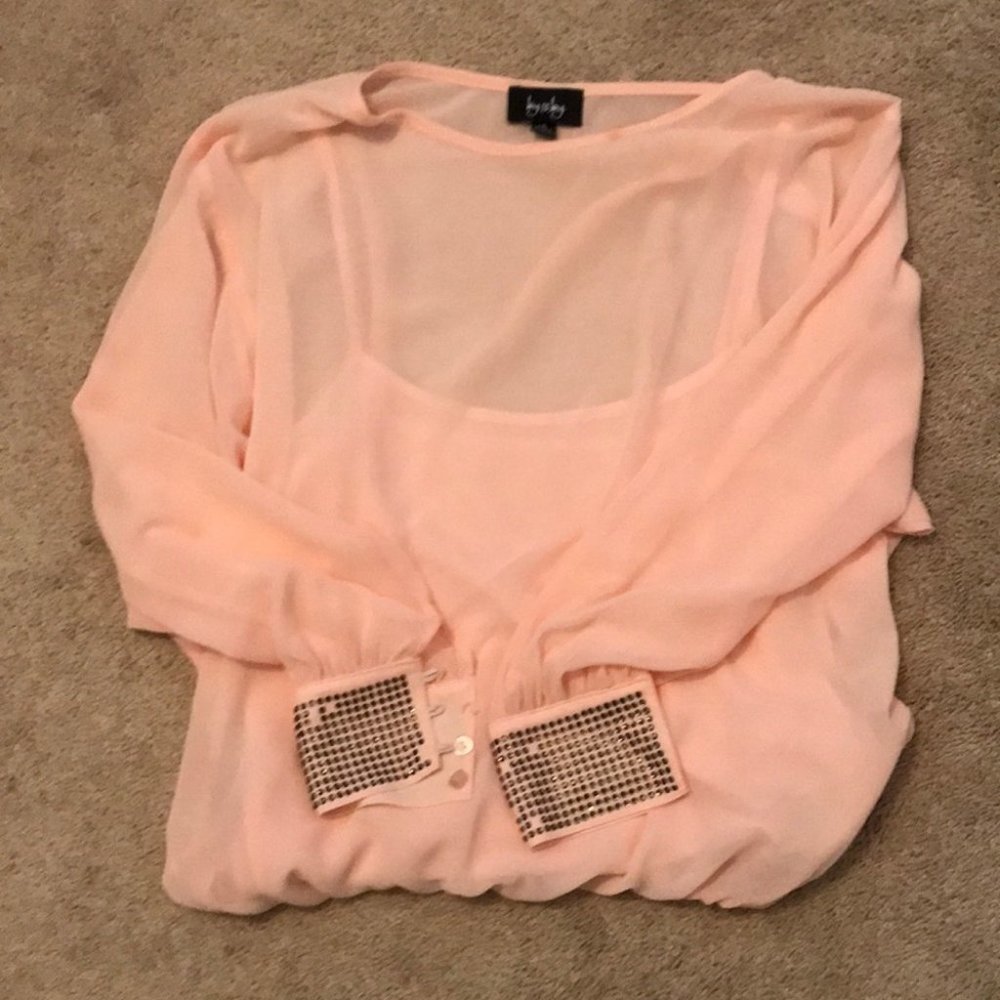 🌈Blush Pink Blouse